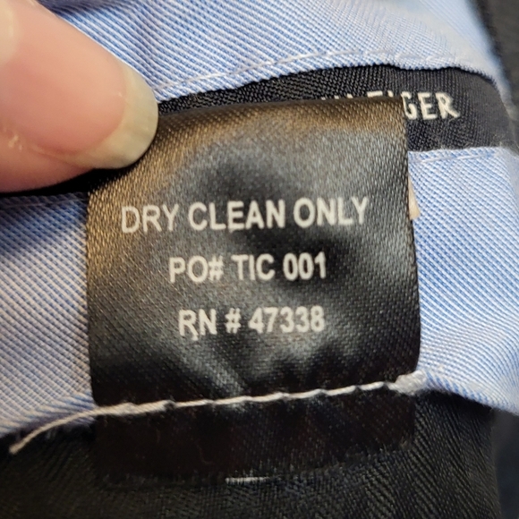 Tommy Hilfiger Men's Black Dress Pants Classic Style W32 x L30 - Picture 5 of 5